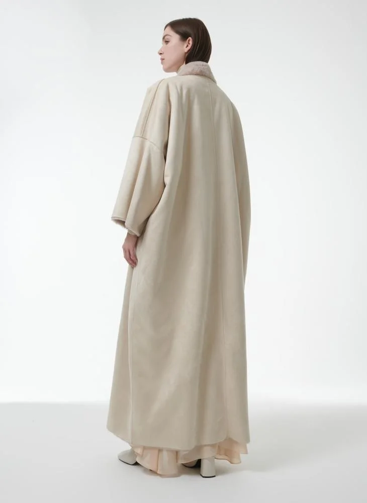 Leem Reversible Faux Shearling Farwa