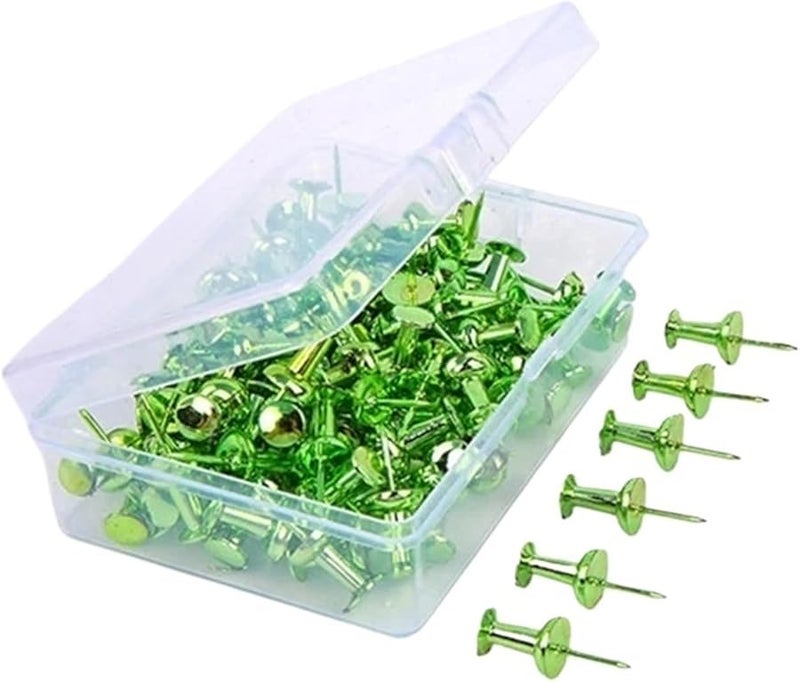 1000 قطعة دبابيس معدنية على شكل I لدبابيس الإبهام للوحة الفلين الملونة 62cd5ac611015 Gn - Image 2