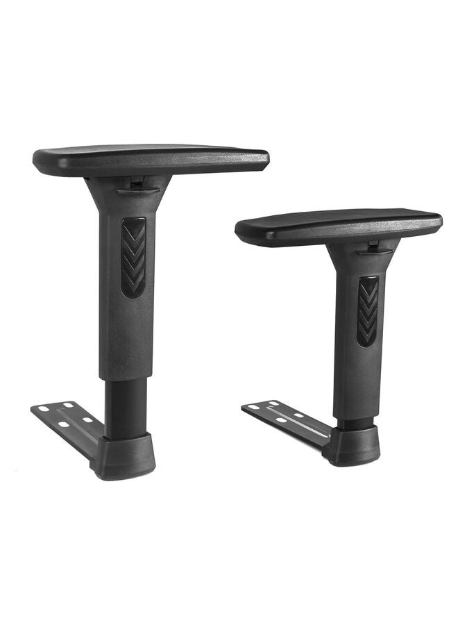 Height Adjustable Chair Armrest Pair Replacement, Gaming Boss Chair Arms Set - Image 1