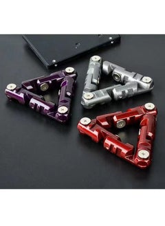 NIBEMINENT Infinite Flip Fingertip Decompression Education Toys 3 packs Handheld Stainless Steel Chain Fidget Anxiety Stress Relief for Children and Adults  - Image 4