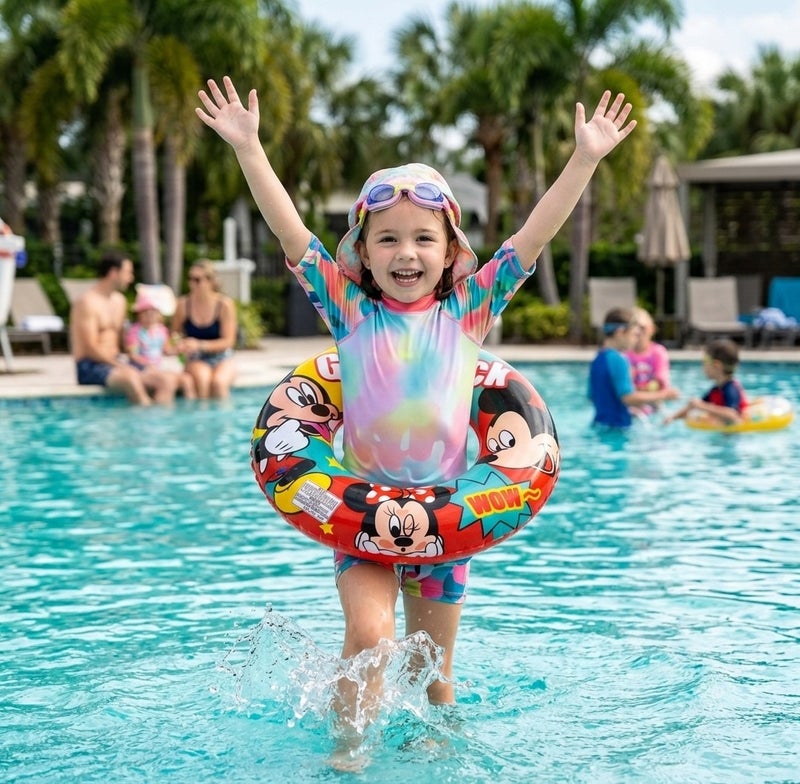MICKEY MOUSE Inflatable swimming ring for children (60 cm) - Image 2