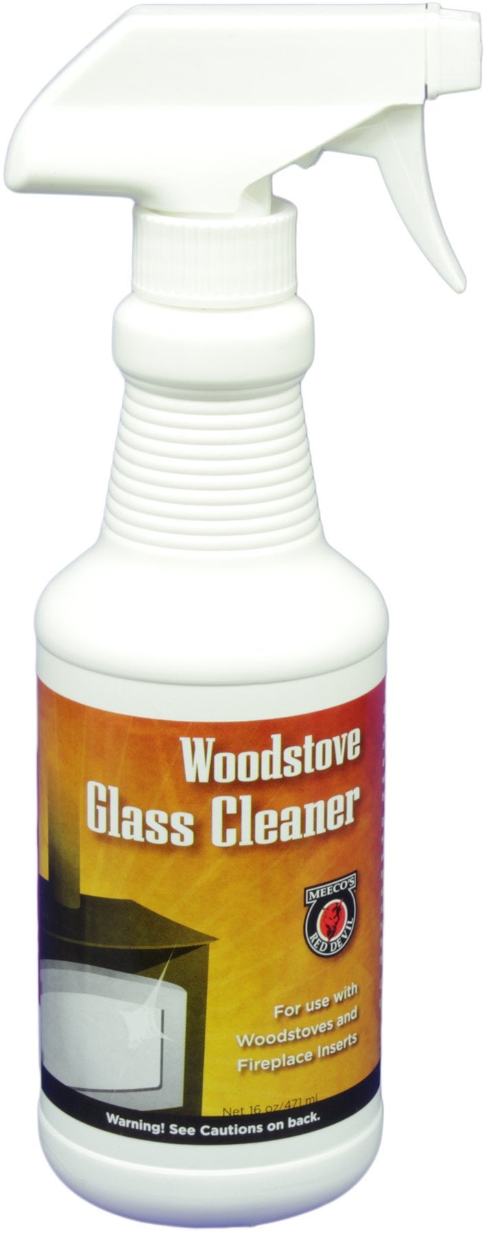 Meecos Red Devil 701 Woodstove Glass Cleaner (16Oz) - Formula For Removing Baked-On Creosote  Smoke  Soot  And Dirt - Made In The Usa