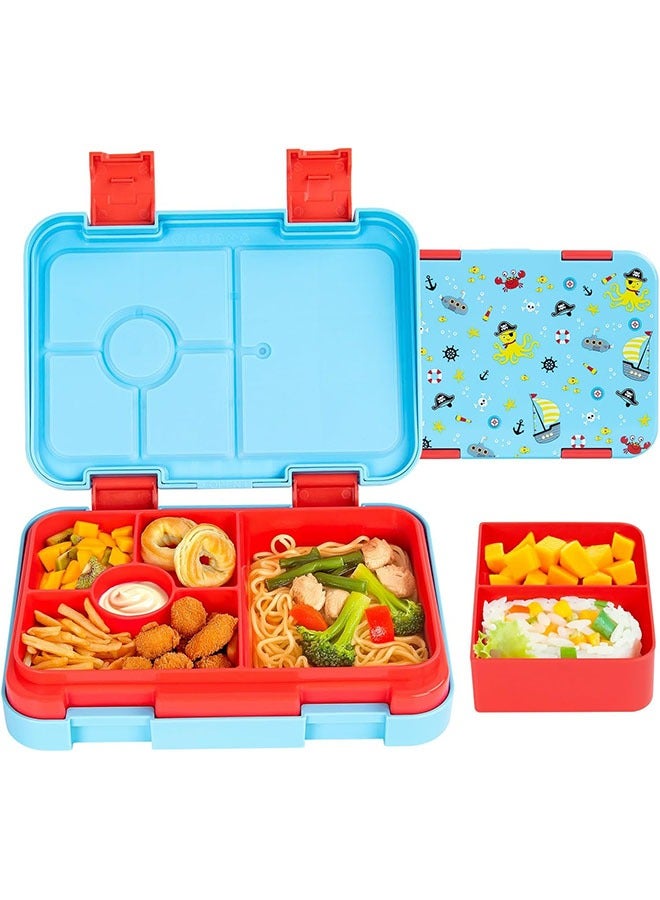 Arabest Bento Lunch Box for Kids & Toddlers, Leak-Proof Lunchbox with 5/11 Compartments - Back to School, Snack Containers for On-the-Go Meal, Made with Safe BPA-Free Material - Image 1