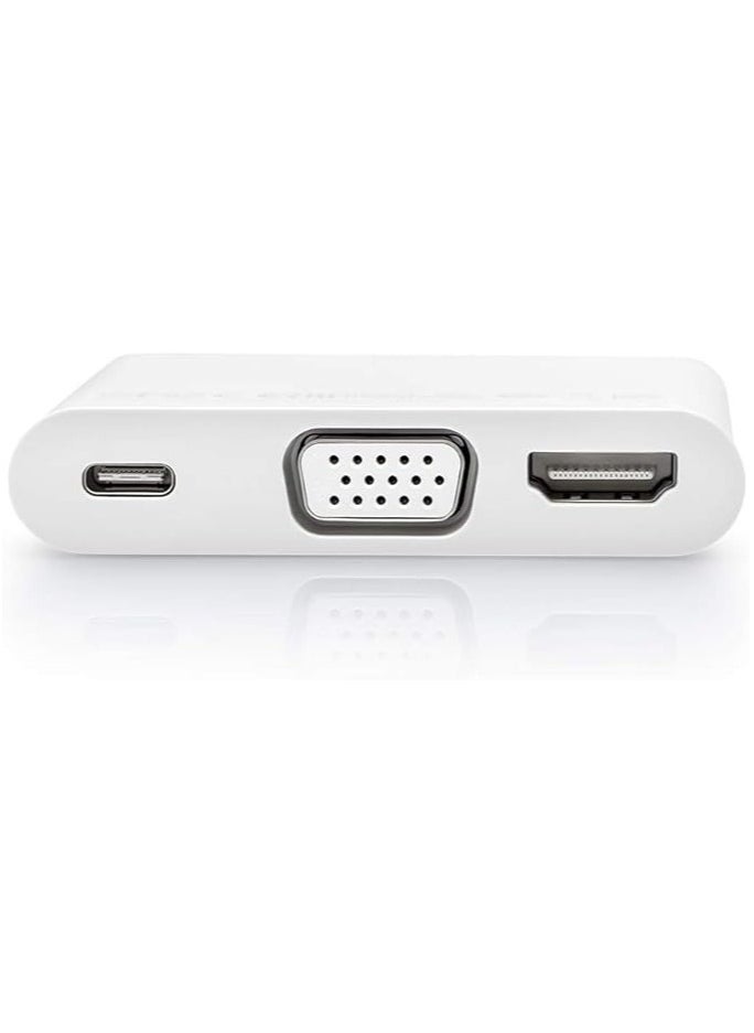 إيروريكس - محول Matedock 2 AD11 HDMI/VGI/USB-C - أبيض - Image 1