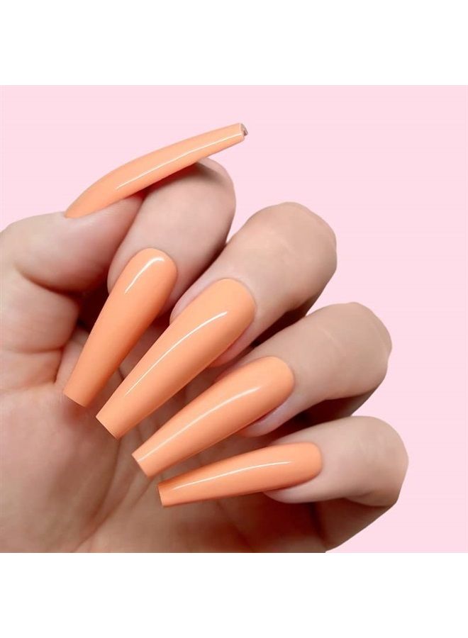 KIARA SKY Professional Nails, Nail Dipping Powder 1 oz. - Orange tones (RSVPeach)