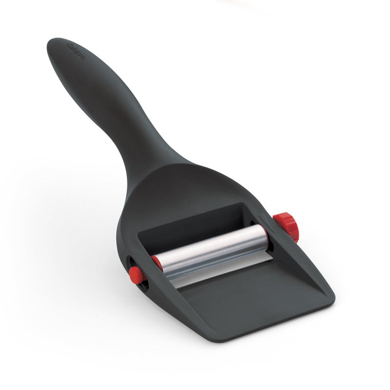 Cuisipro Cheese Slicer with Adjustable Knob for Desired Thickness Stainless Steel and Nylon