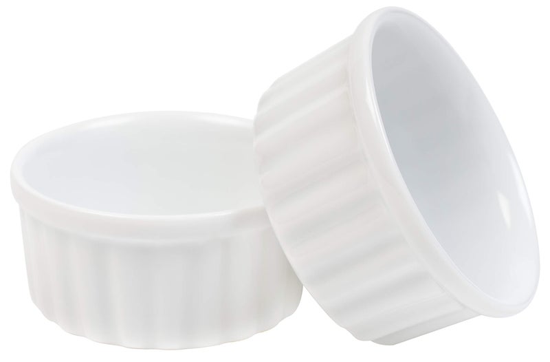 DANKOTUWA, world-class tableware DANKOTUWA World-Class Tableware Fine Porcelain Remekin. Vegan and Halal Porcelain. Dishwasher, Oven and Microwave Safe. 7 Cm Dia. 100 ml. (Pack of 2) - Image 1