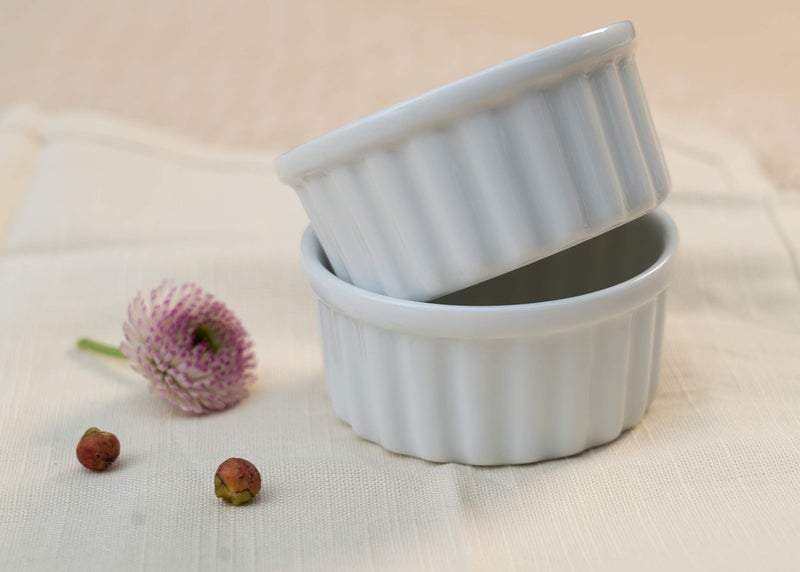 DANKOTUWA, world-class tableware DANKOTUWA World-Class Tableware Fine Porcelain Remekin. Vegan and Halal Porcelain. Dishwasher, Oven and Microwave Safe. 7 Cm Dia. 100 ml. (Pack of 2) - Image 3