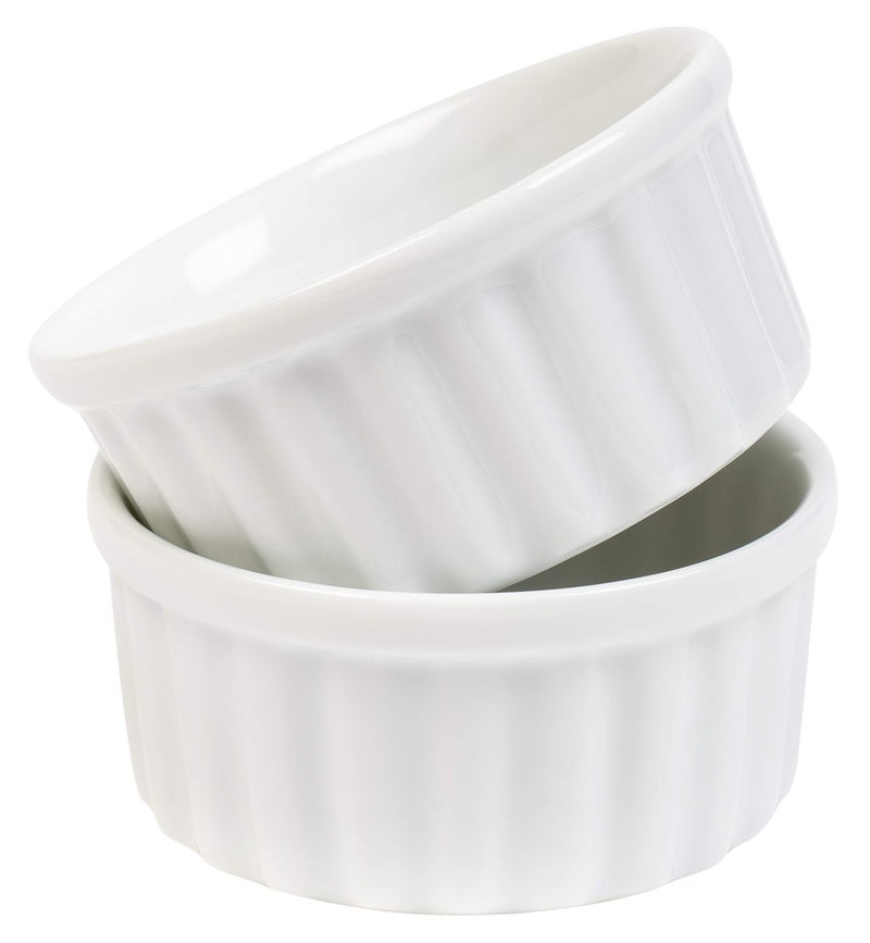 DANKOTUWA, world-class tableware DANKOTUWA World-Class Tableware Fine Porcelain Remekin. Vegan and Halal Porcelain. Dishwasher, Oven and Microwave Safe. 7 Cm Dia. 100 ml. (Pack of 2) - Image 5