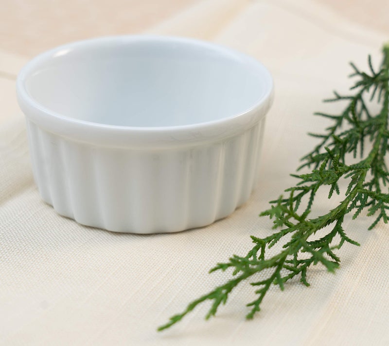 DANKOTUWA, world-class tableware DANKOTUWA World-Class Tableware Fine Porcelain Remekin. Vegan and Halal Porcelain. Dishwasher, Oven and Microwave Safe. 7 Cm Dia. 100 ml. (Pack of 2) - Image 2