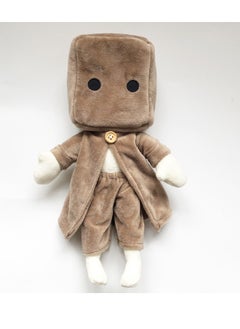 Generic Little Nightmares Plush Mono Bag Hat on Box Man Plush Toy Doll Creative Gift for Kids Boys Girls Game Fans  - Image 1