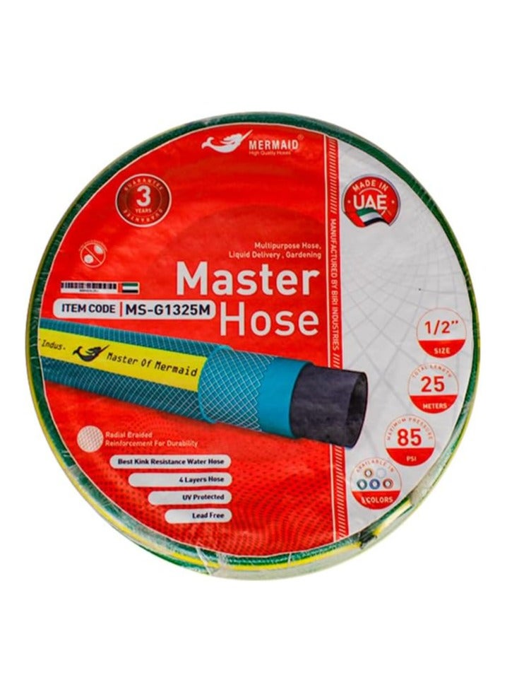Mermaid 50 Meter Garden Water Hose, Reinforced 3/4 Inch – Durable Green Hose for Outdoor Use  - Image 3