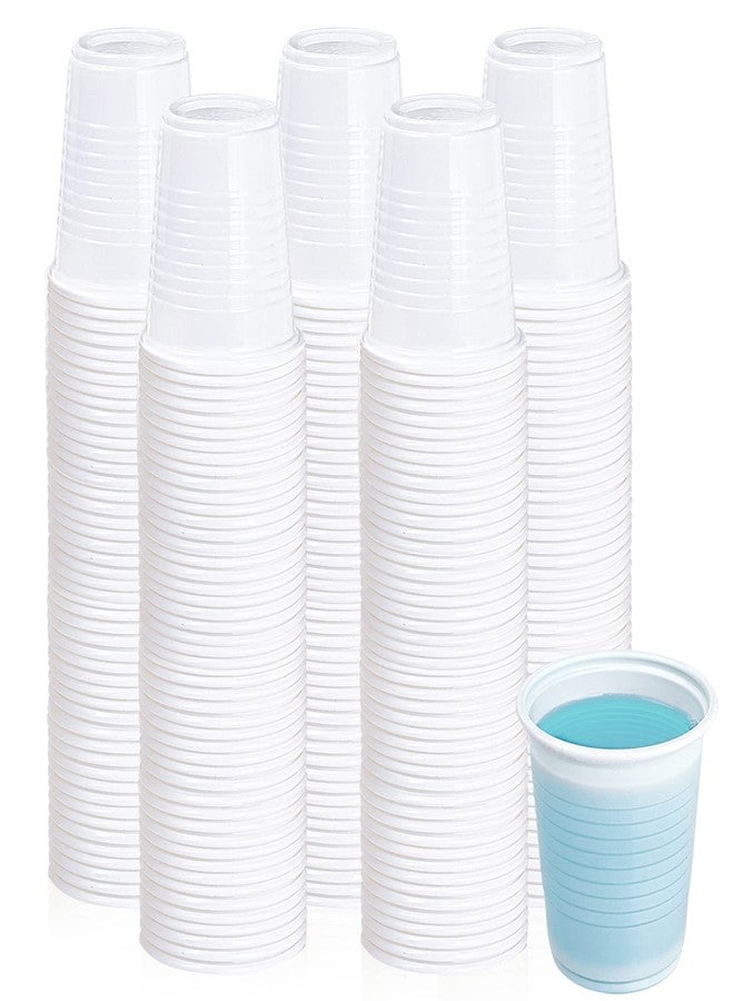 Lilymicky 500 Pack 3 oz Disposable Plastic Cups, 3 Ounce Plastic Bathroom Cups, Small Jelly Party Shot for Tasting, Drinking and Party - Image 1