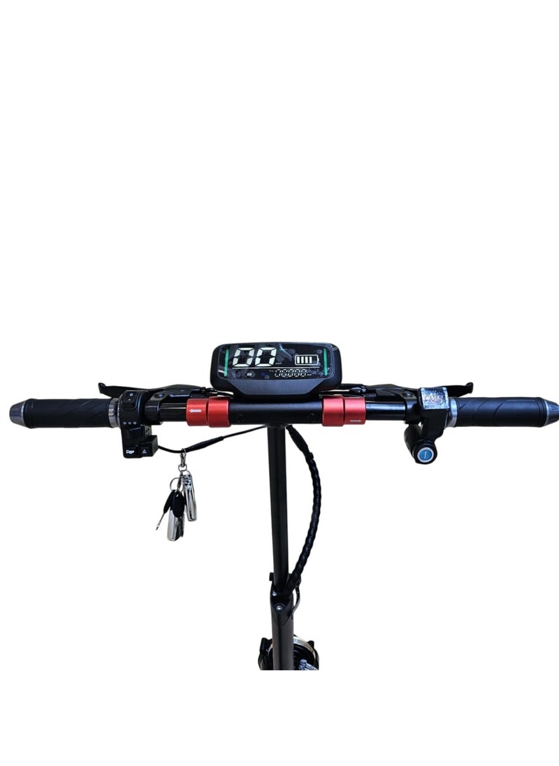 Aster A1s Electric Scooter 48V 12AH, Motor 2000W Black