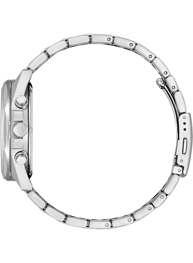 Citizen  Citizen Men's Chronograph Eco-Drive Watch with Stainless Steel Strap CA4590-81L, Silver, Bracelet  | Best Price UAE