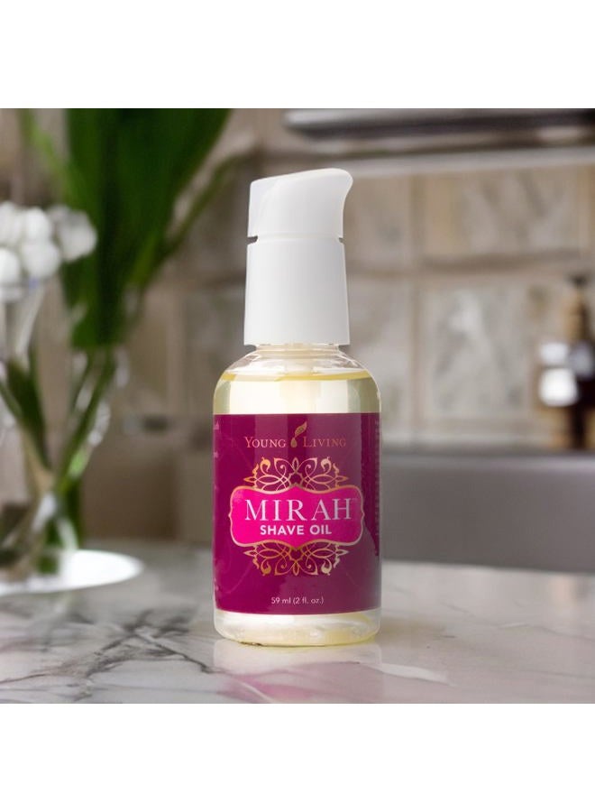 Young Living Mirah Shave Oil - Luxurious Shaving Blend for Silky Smooth Skin - Razor Bump Prevention - Premium Essential Oil - Meadowfoam & Exotic Baobab - 2 oz - Image 5