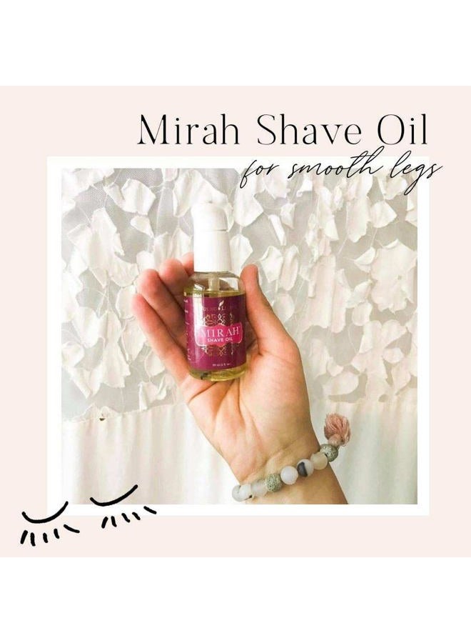 Young Living Mirah Shave Oil - Luxurious Shaving Blend for Silky Smooth Skin - Razor Bump Prevention - Premium Essential Oil - Meadowfoam & Exotic Baobab - 2 oz - Image 3