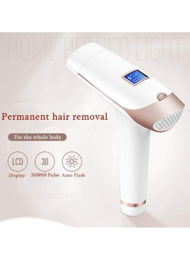 REBENUO Laser Hair Removal Permanent Dratal Painless IPL Hair Removal - Ideal for Women & Men Bikini Legs Arms Armpits Hair Remover - Uses Most Effective 300000 Flashes IPL Technology - Image 3