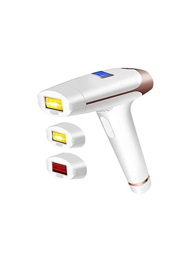 REBENUO Laser Hair Removal Permanent Dratal Painless IPL Hair Removal - Ideal for Women & Men Bikini Legs Arms Armpits Hair Remover - Uses Most Effective 300000 Flashes IPL Technology - Image 1