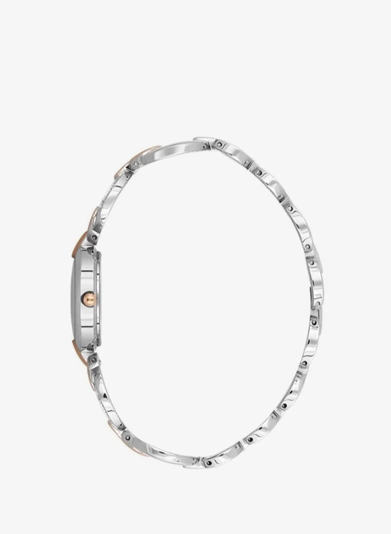 Freelook Paris Freelook - Lumiere Women's Watch | Steel Case | Stainless Steel Band | Silver & Round Dial | Analog | Quartz | Mineral Glass | Premium Luxury Watch | Ideal Gift | Water Resistant 30 Meters