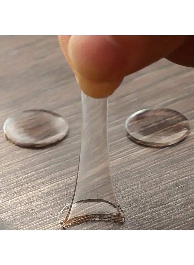 100pcs Transparent Double Sided Adhesive Dots Removable Sticky Points For Poster Mounting - Image 1