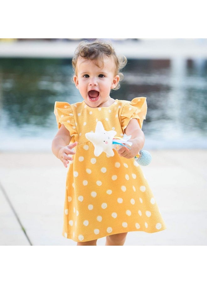 Taf Toys Taf Toys Star Rainstick Rattle, Musical Shake & Rattle Rainmaker Toy, Musical Instrument for Babies and Toddlers for Sensory and Motor Skills Development  - Image 4