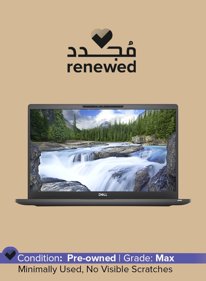 Renewed - Latitude 7400 Laptop With 14-Inch Display,Intel Core i5 Processor/8th Gen/8GB RAM/256GB SSD/Intel UHD Graphics English/Arabic Black