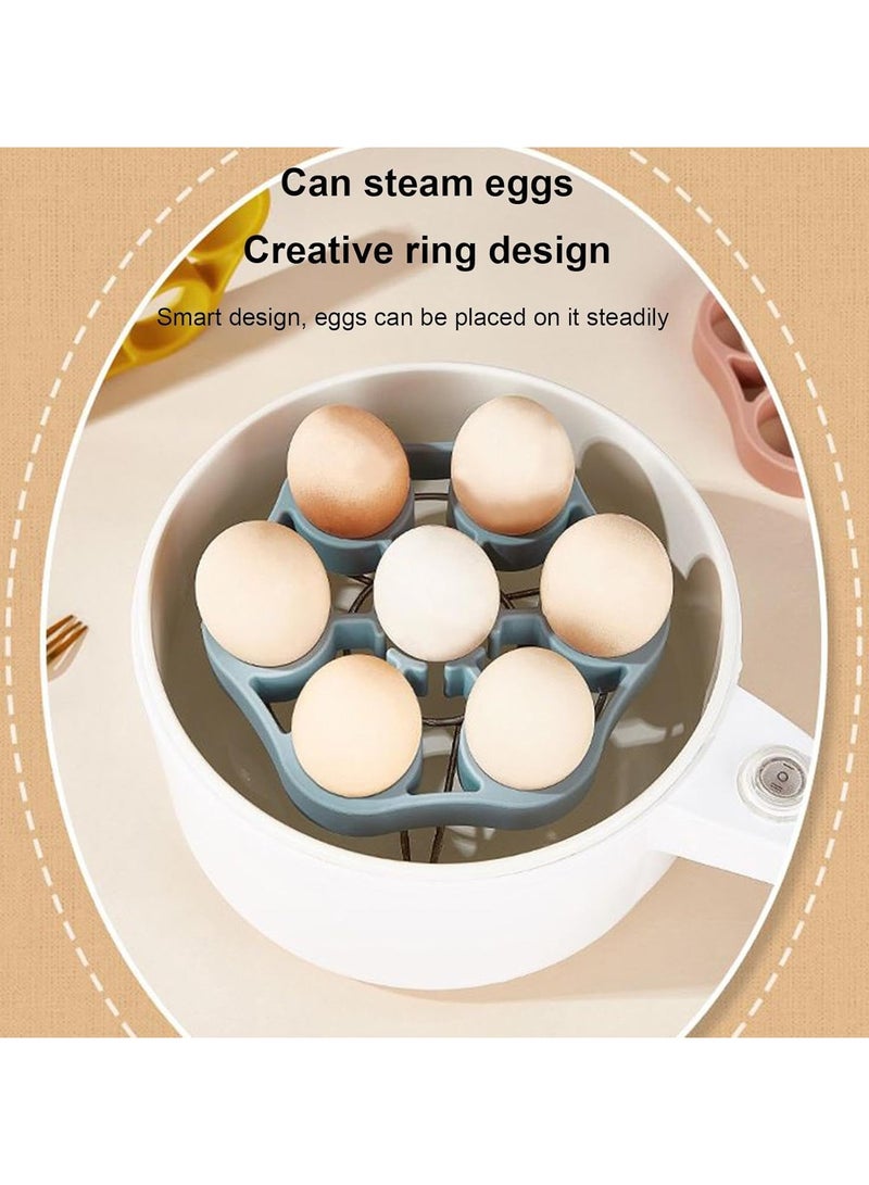 CMGTYYD Egg Steamer Rack for Pot - Steamer Egg Rack Food-Grade Silicone Stand Holder - Heat Resistant Tools Kitchen Gadgets Cooking Utensils, Pressure Cooker Accessories - Image 4
