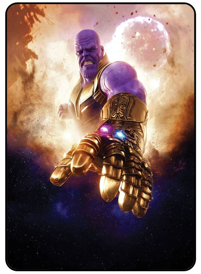 EYE CATCH Protective Case Cover For Samsung Galaxy Tab A9 Plus Angry Thanos - Image 1