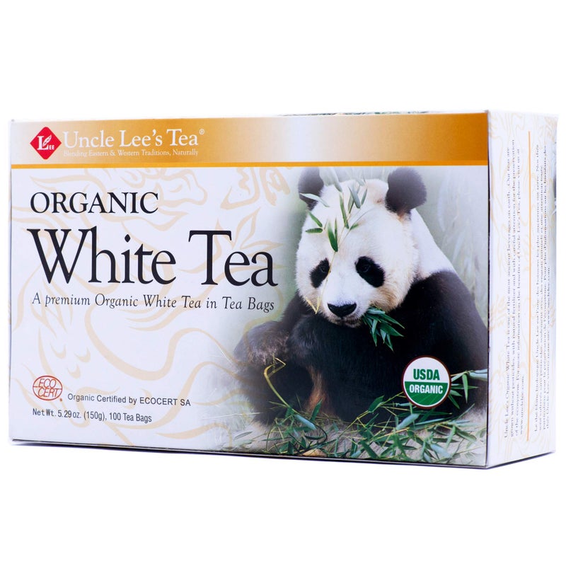 Uncle Lee's Tea Organic White Tea 100 Bags - Image 3