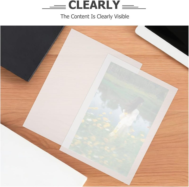 Ciieeo 100 Sheets A4 Laminating Pouches 5 Mil Thermal Laminating Film High Transparency Protective Card Lamination Film for Office and Photo Preservation - Image 3