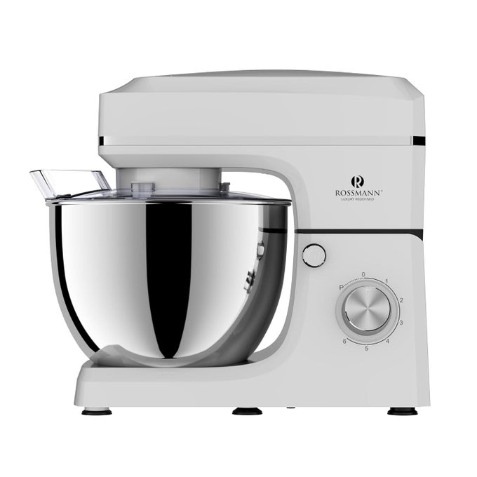 STAND MIXER PROFESSIONAL 2000 WATTS 100 PURE COPPER MOTOR 8 LIT REMOVEABLE SS BOWL 4 SAFETY FEATURES METAL GEARS PLANETARY ROTATION TEFLON COATED ACCESSORIES TABLEWARE 8 LITER