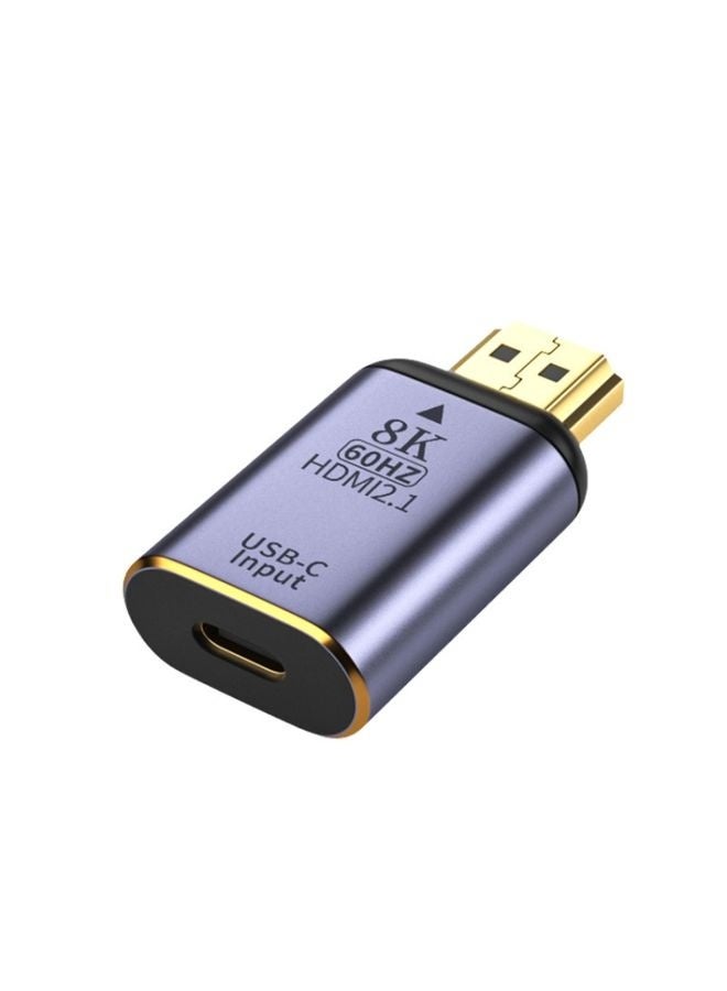 Type-C Female to HDMI Male 8K Converter, Style: 8K-002 - Image 1