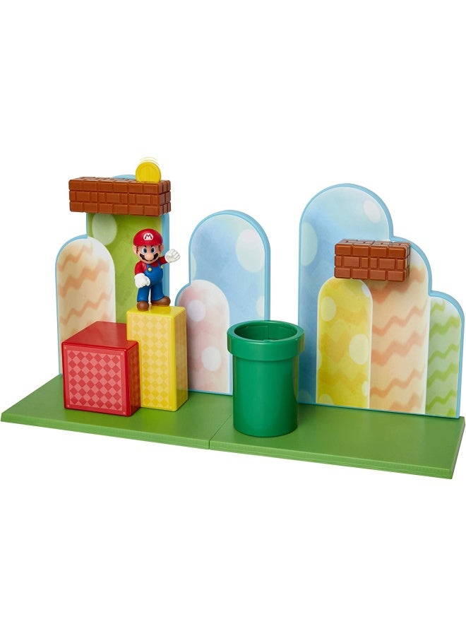 Nintendo Super Mario Acorn Plains Figure Playset - Image 1