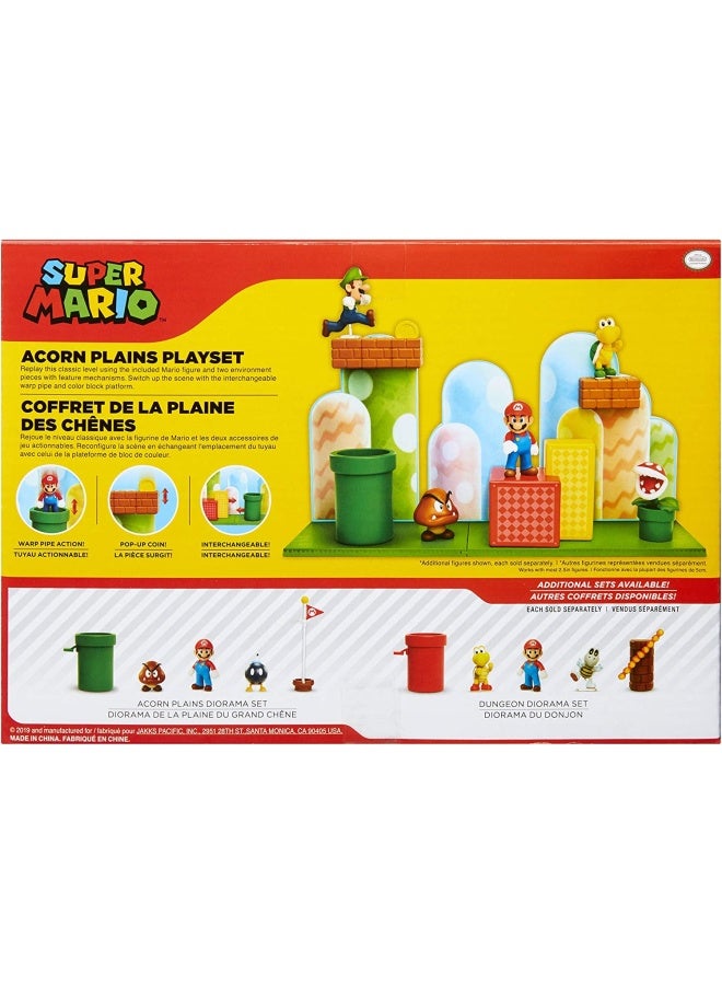 Nintendo Super Mario Acorn Plains Figure Playset - Image 3