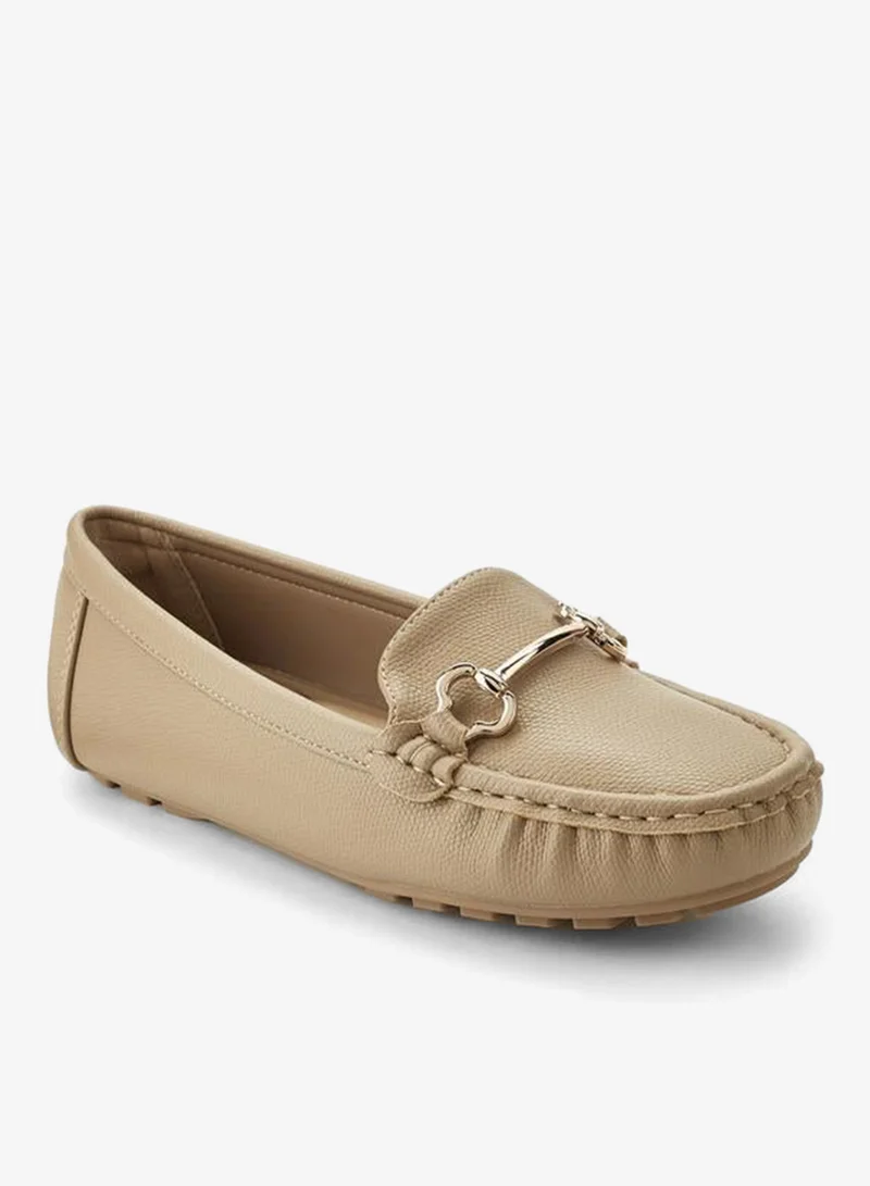 لو كونفورت Loafer With Mettalic Trim