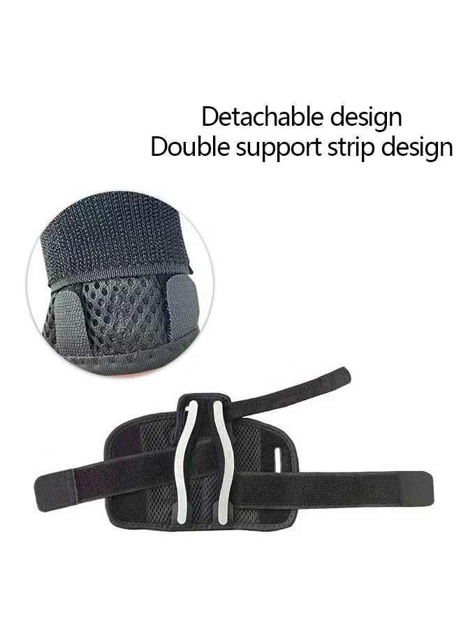 GIFT Thumb Arthritis Brace Wrist Strap, Breathable Thumb Splint Brace Right Left Hand, Joint Thumb Splint for Pain Relief Arthritis Tendonitis Sprains Strains, Black - Image 2