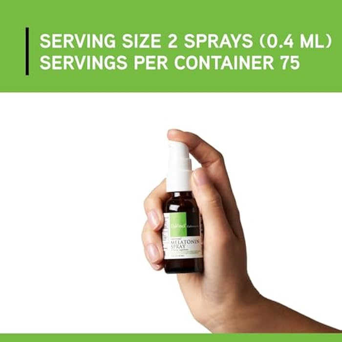 DAVINCI Labs Liposomal Melatonin Spray - Sleep Support Supplement - Bedtime Spray with 3mg Melatonin Per Serving - Fast-Acting Formula - Supports Restful Sleep - 30 mL - Image 4