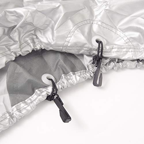 Budge Sportsman Motorcycle Cover, Black, Waterproof, Universal Fit, Fits up to 96", Model: MC-7 - Image 5