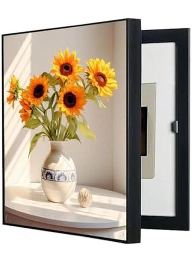 غطاء لوحة كهربائية زخرفي 40 × 50 سم صندوق فيوز أنيق مخفي - Image 1