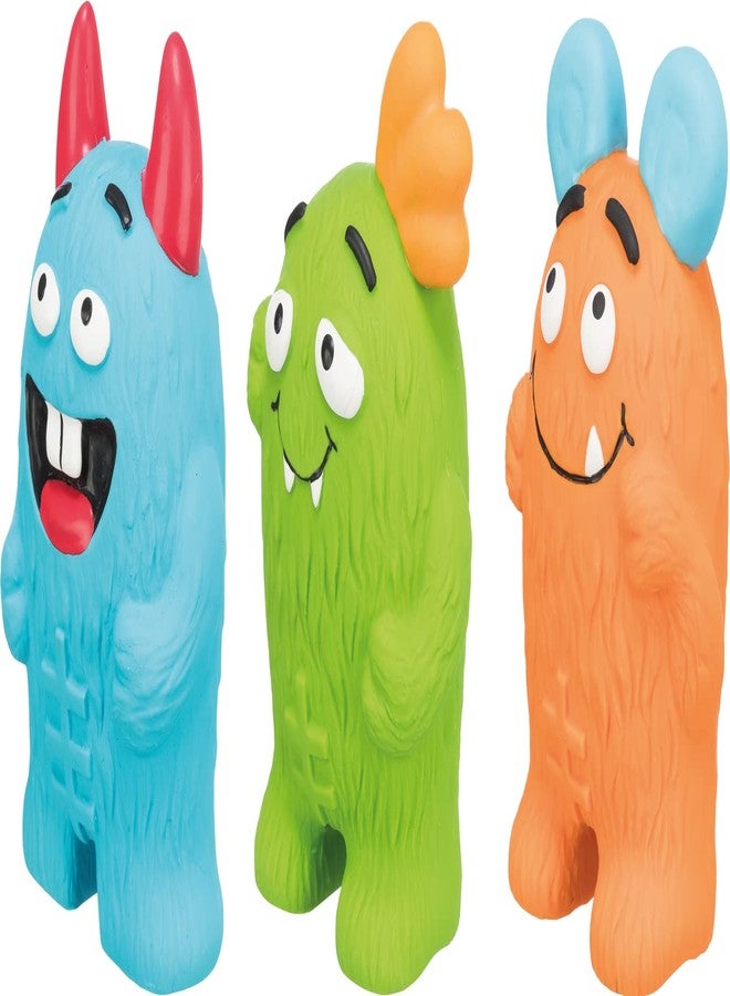 TRIXIE Monster Latex Dog Toy | Durable Squeaky Chew Toy for Dogs | 1 X Monster Shaped Latex Toy for Fun Play - 10 cm - Image 5