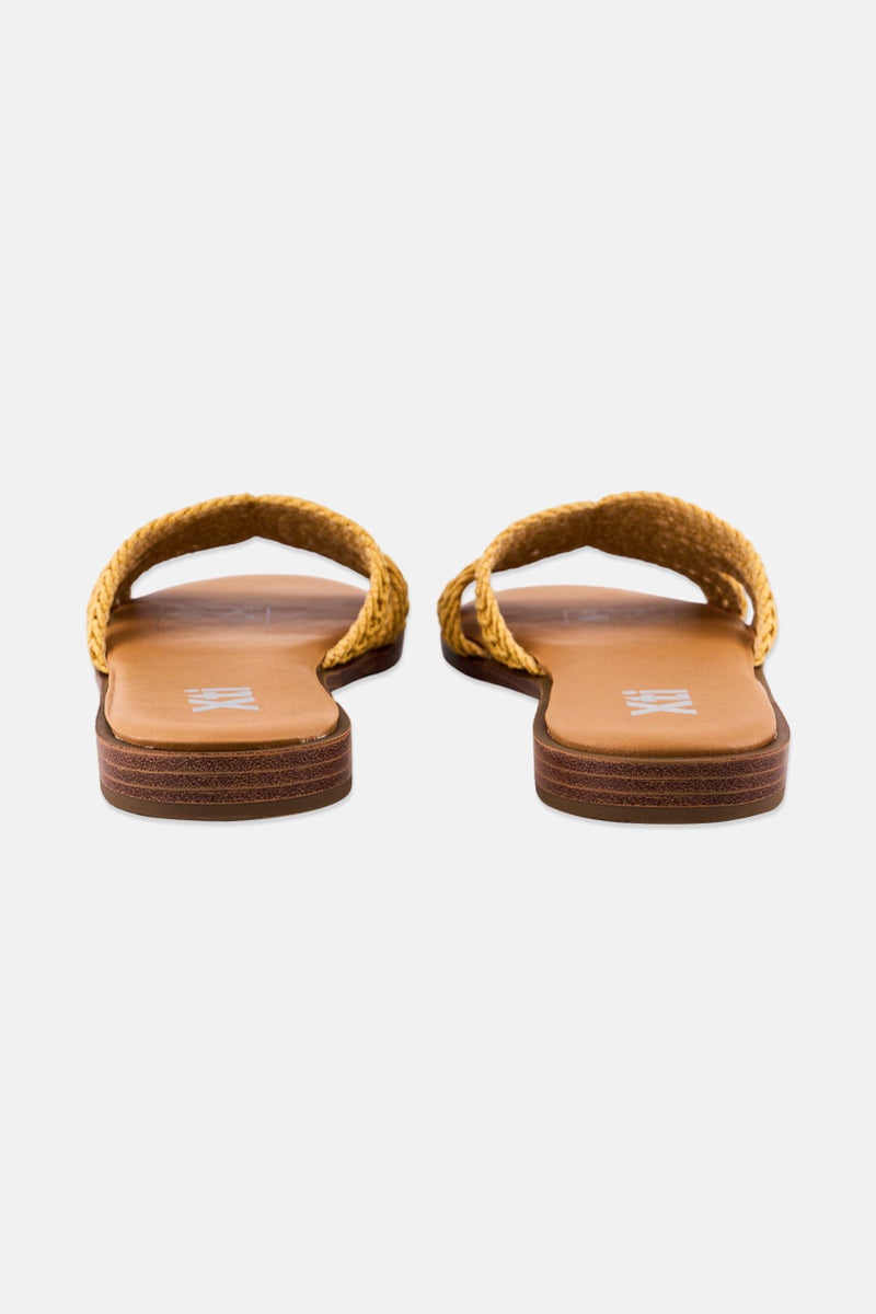 Xti Women Slip On Flats, Camel - Image 2