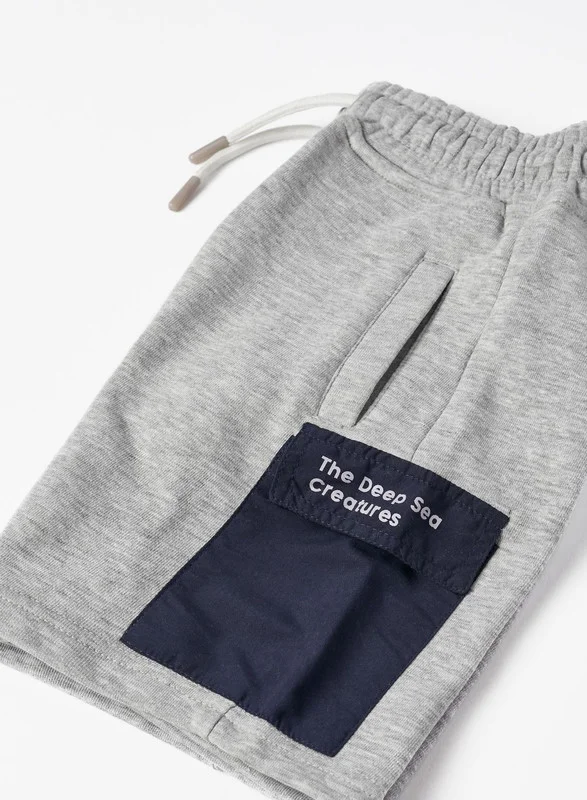 Zippy Zippy Joggers with Cargo Pocket for Boys Deep Sea