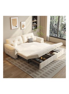 AWD Sofa Bed, Retractable Sofa Cum Bed, Sofa Convertible Bed, Easy To Clean, Foldable Living Room Multifunctional Sofa Furniture Comfortable Cushion, Strong Bearing 190x85x80 cm  - Image 3