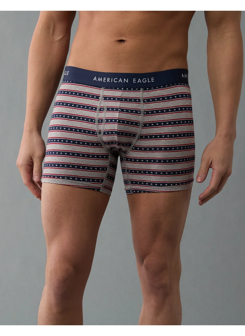 American Eagle AEO Men's USA 4.5" Classic Boxer Brief