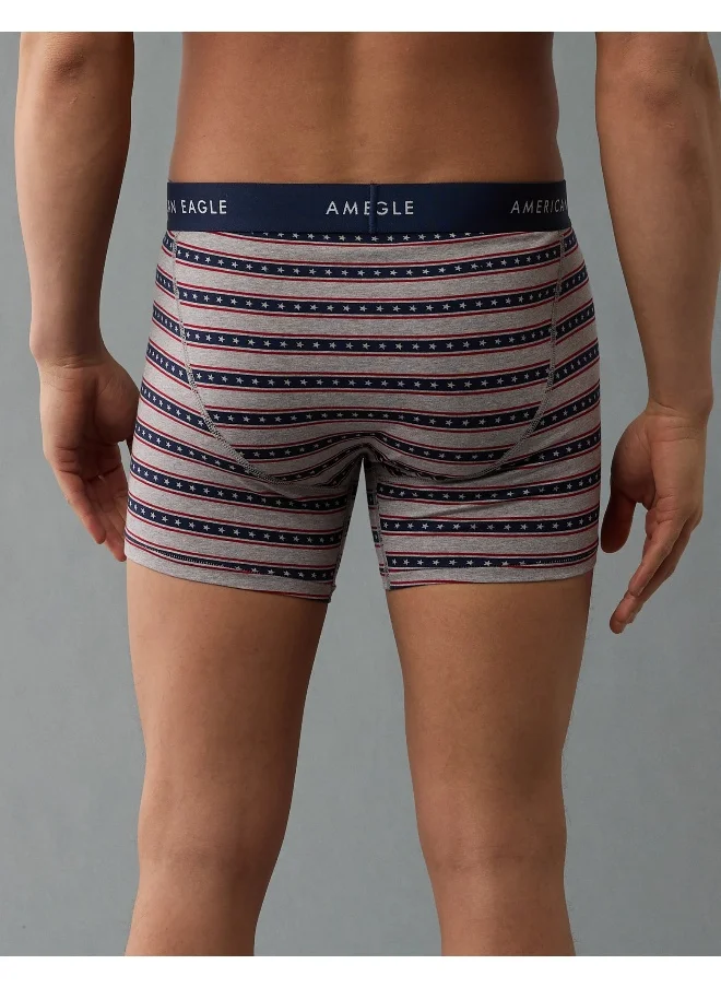 American Eagle AEO Men's USA 4.5" Classic Boxer Brief