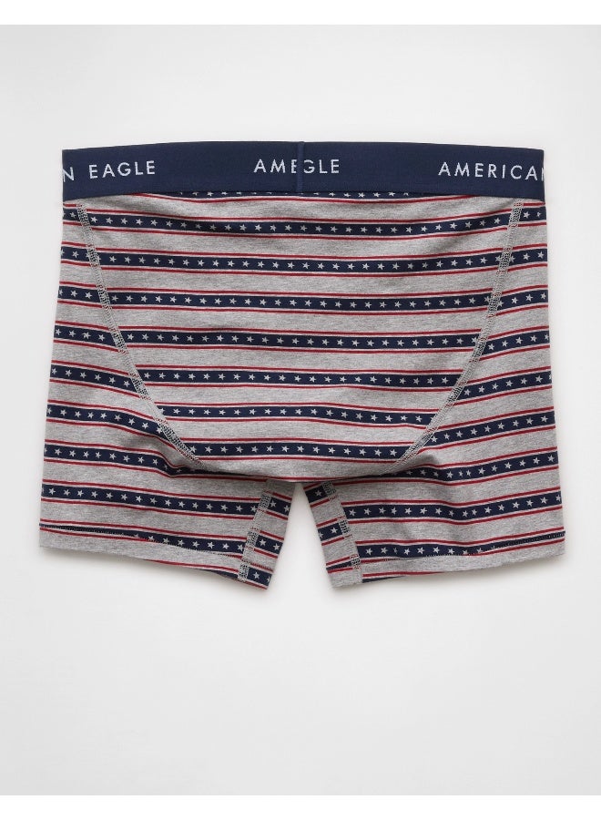 American Eagle AEO Men's USA 4.5" Classic Boxer Brief  - Image 2