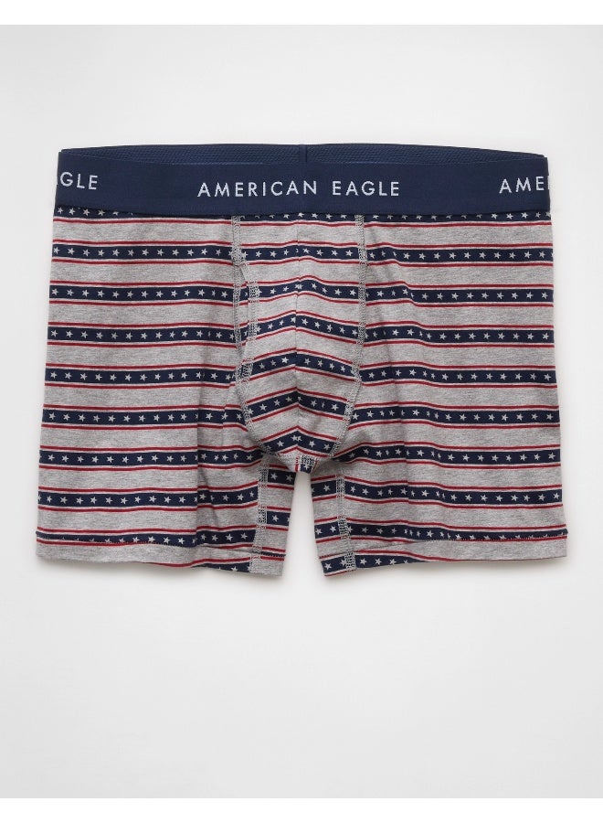 American Eagle AEO Men's USA 4.5" Classic Boxer Brief  - Image 3