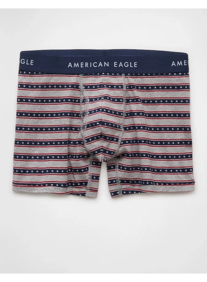 American Eagle AEO Men's USA 4.5" Classic Boxer Brief