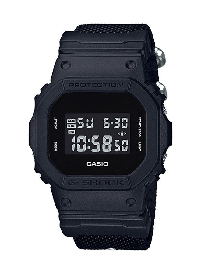 CASIO G_Shock Resin Digital Wrist Watch DW-5600BBN-1DR - Image 1